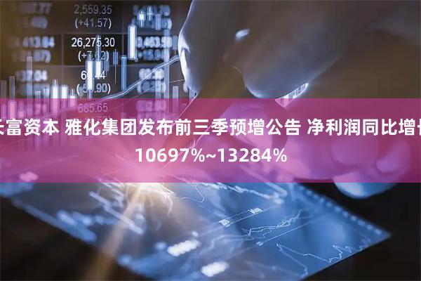 长富资本 雅化集团发布前三季预增公告 净利润同比增长10697%~13284%